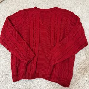 SHEIN Red Sweater (M)